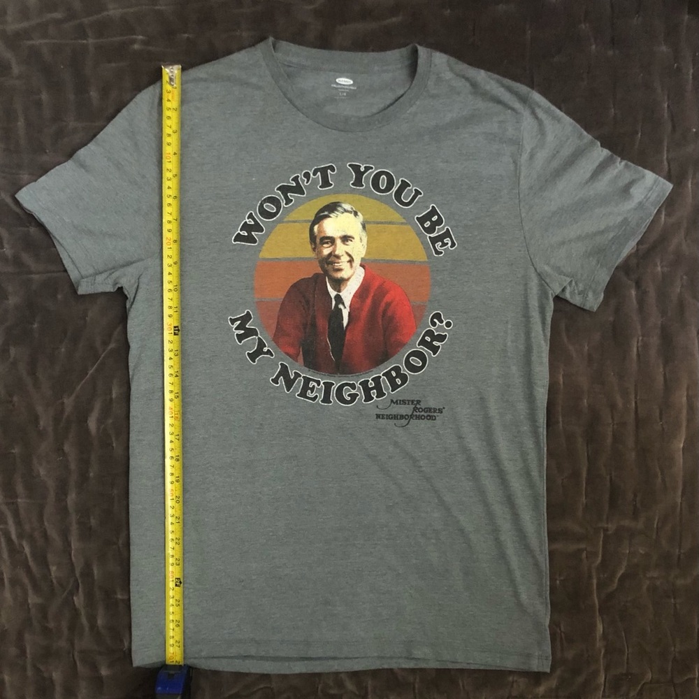 Mr. Rogers T-shirt, men’s large